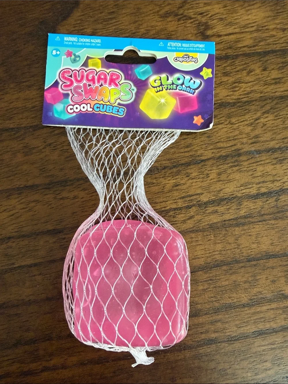 Sugar swaps the good squish Cubes Glow-In-The-Dark squishies - Pink